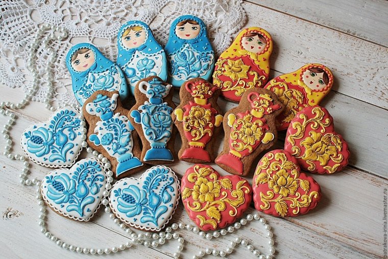 Красивые пряники