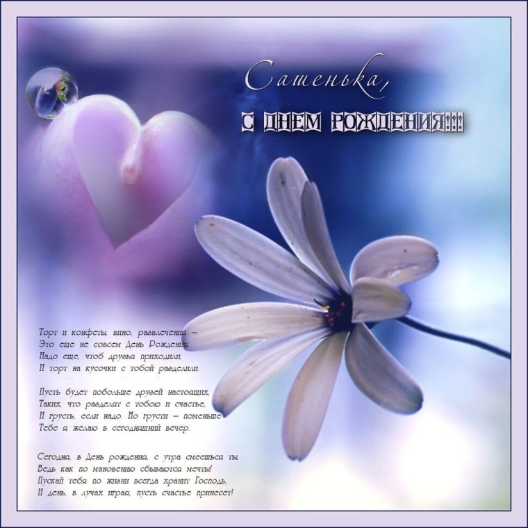 Поздравление с днём рождения Александре красивые