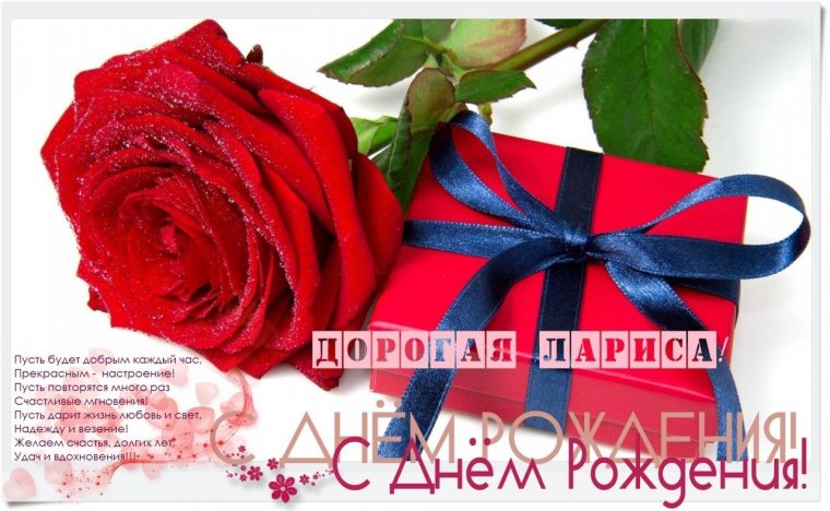 С днём рождения Лариса
