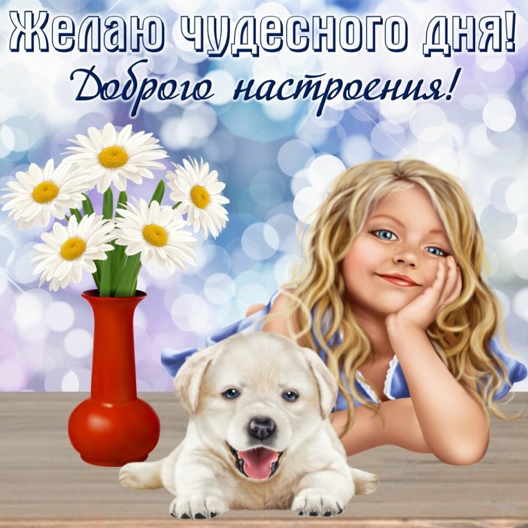 Открытки с пожеланием отличного дня