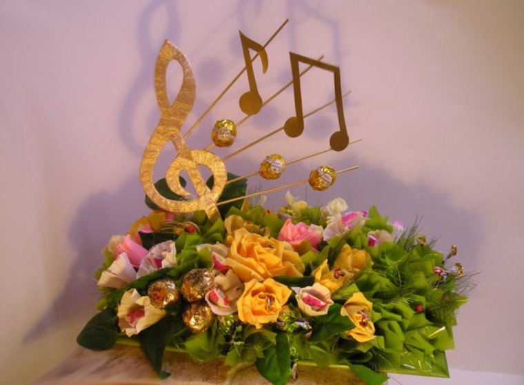 Букет для музыканта