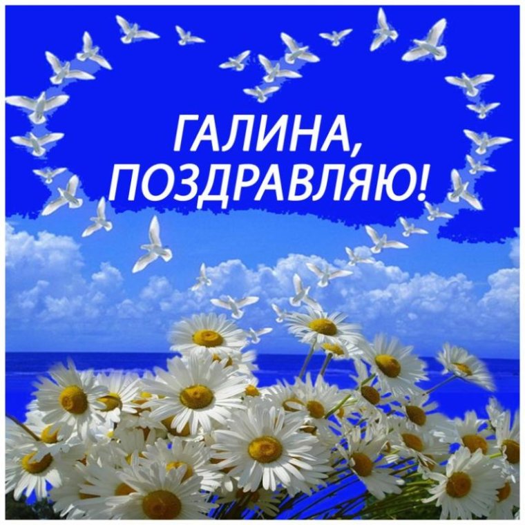 Поздравления с днём рождения Галина