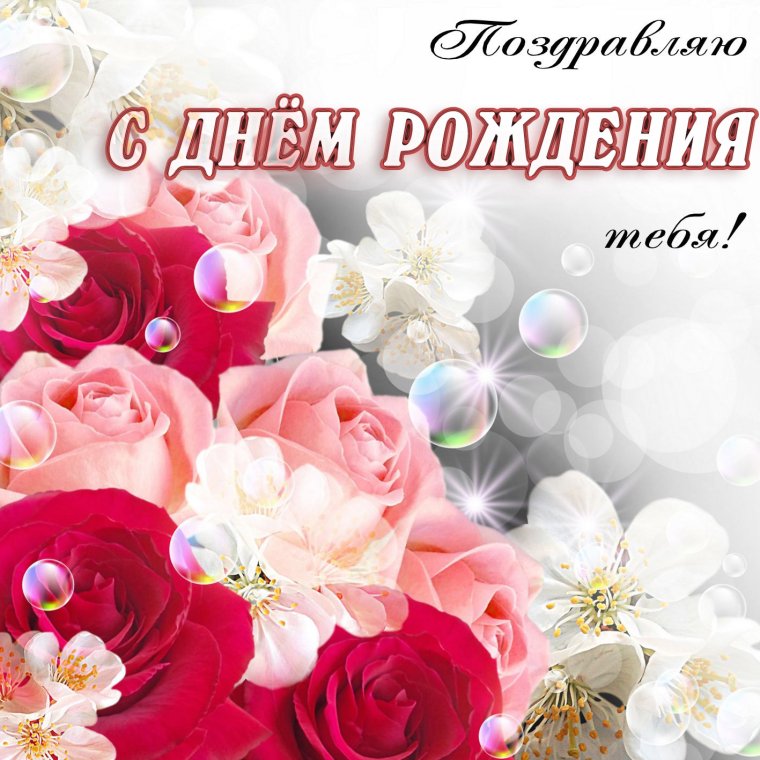 Поздравляю с днём рождения