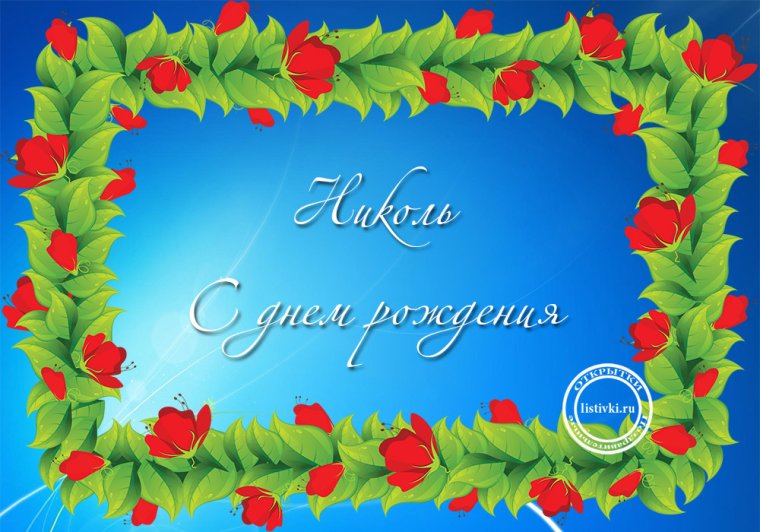 С днём рождения Николь
