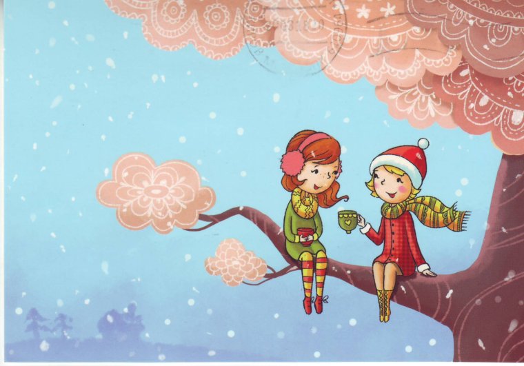 Открытка о доброте и дружбе