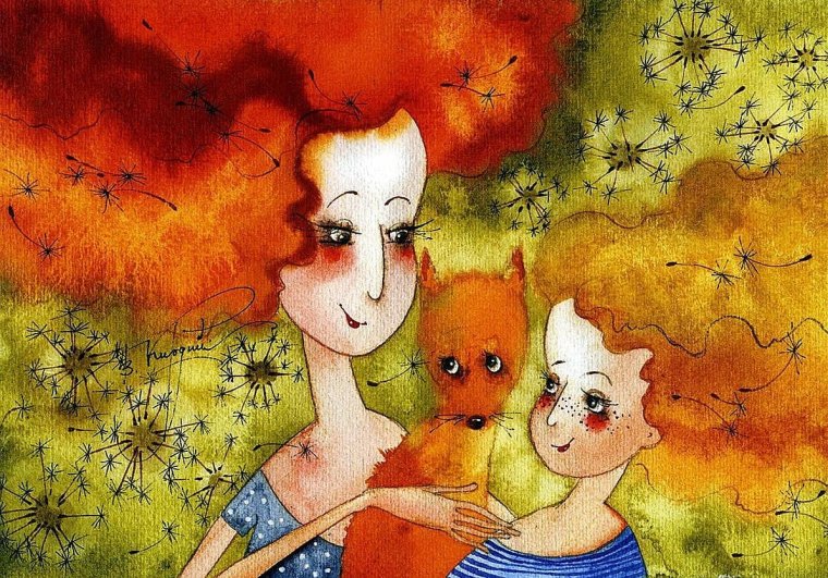 Иллюстратор Виктория Кирдий