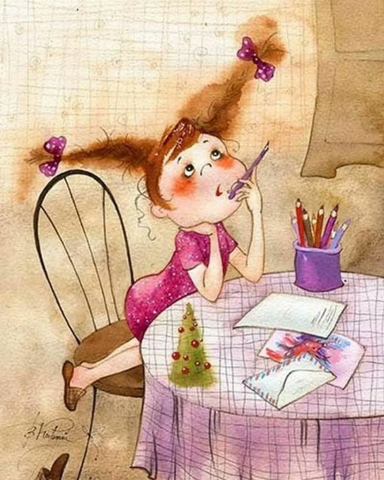 Иллюстратор Виктория Кирдий