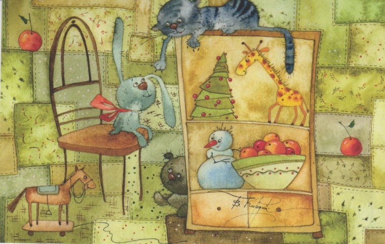 Иллюстратор Виктория Кирдий