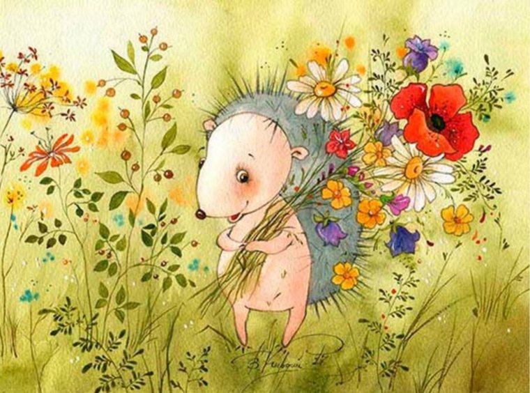 Иллюстратор Виктория Кирдий