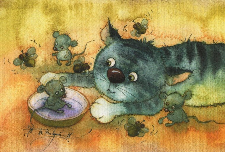 Художник иллюстратор Виктория Кирдий