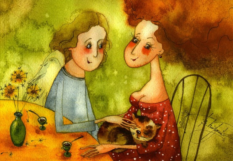 Иллюстратор Виктория Кирдий