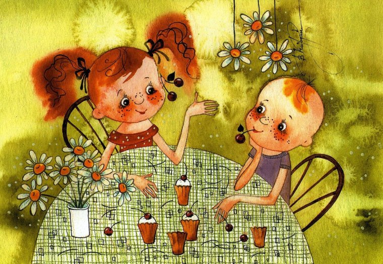 Иллюстратор Виктория Кирдий