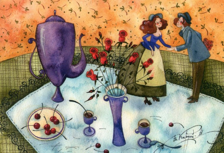 Художница Виктория Кирдий