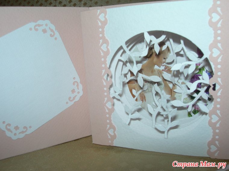 Открытки в технике tunnel book