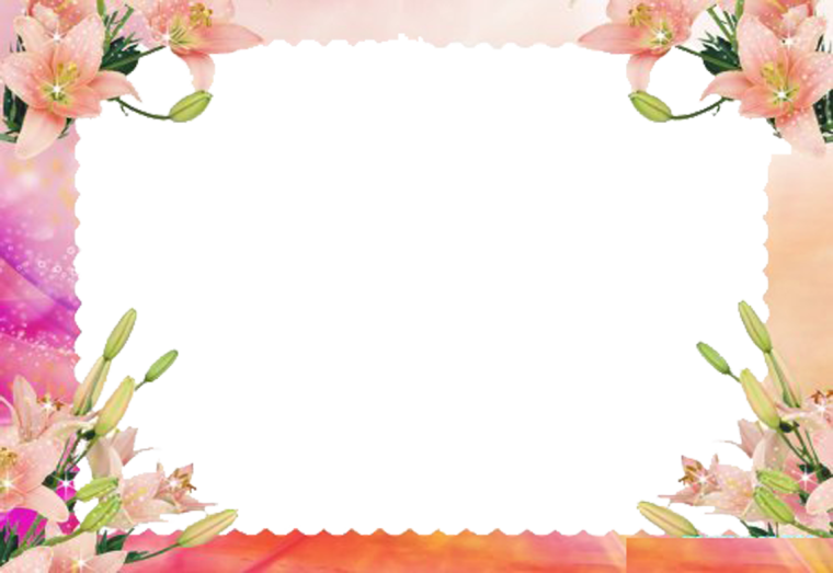 Рамка с цветами