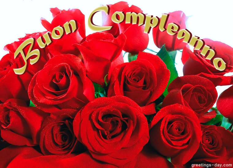 Bon compleanno с днем рождения