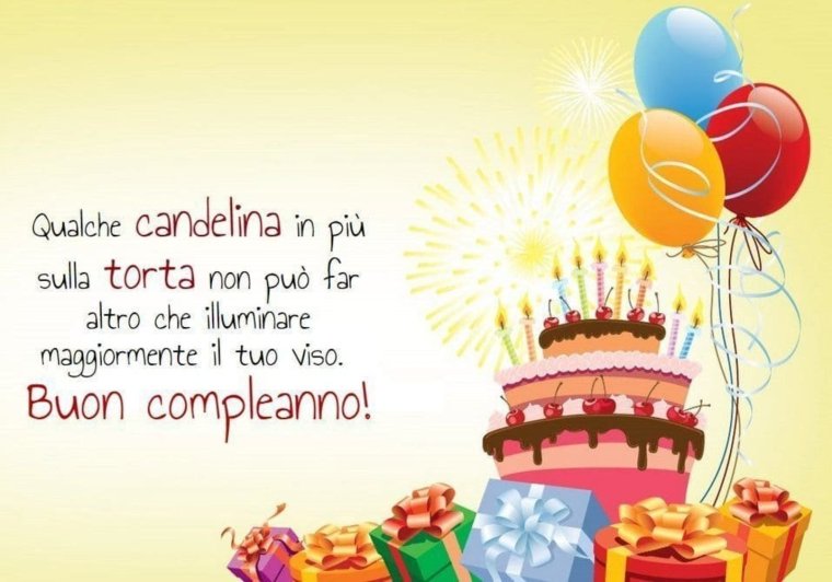 Buon compleanno открытки