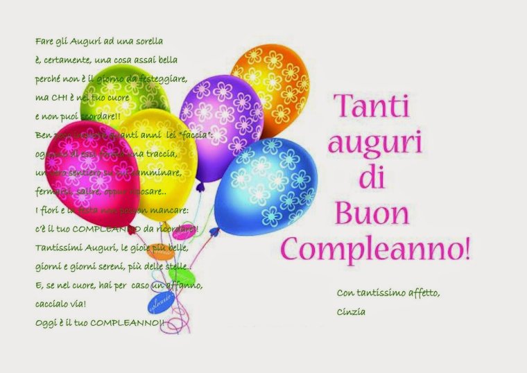 Auguri buon compleanno открытки