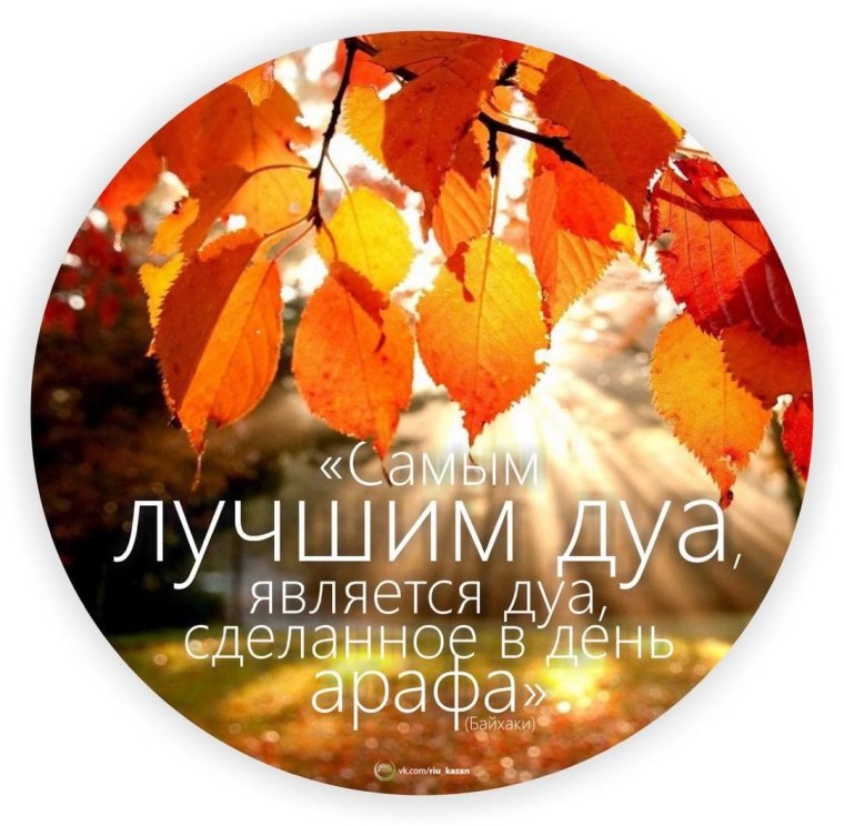 Поздравляю с Арафа