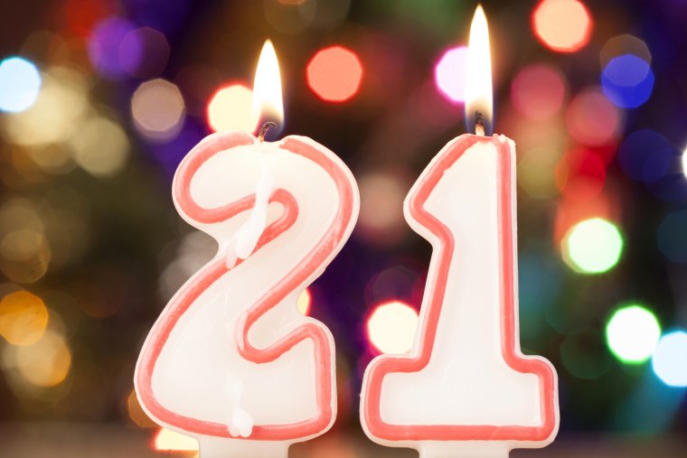 С днём рождения 21 год