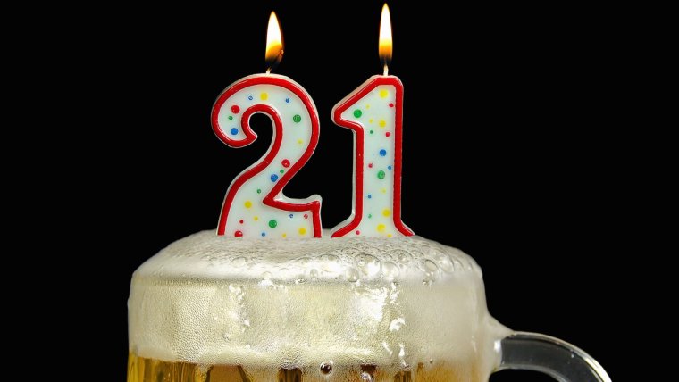 С днём рождения 21 год