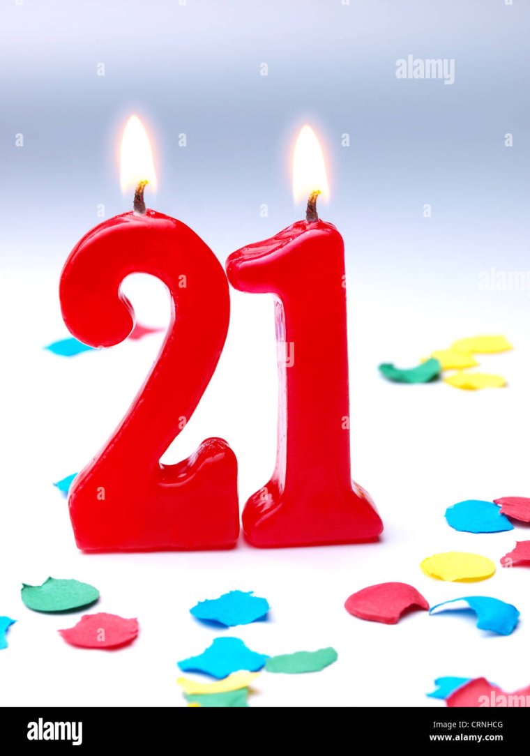 Поздравление с днем рождения 21 год