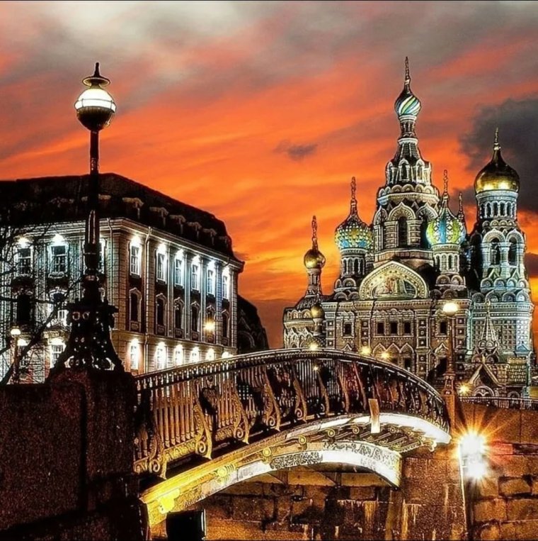 Любимый город Санкт-Петербург