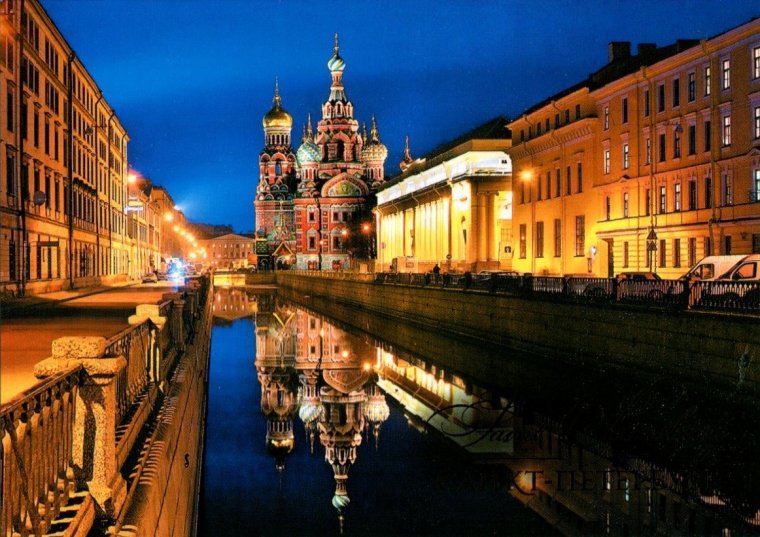 Открыточные виды Санкт-Петербурга