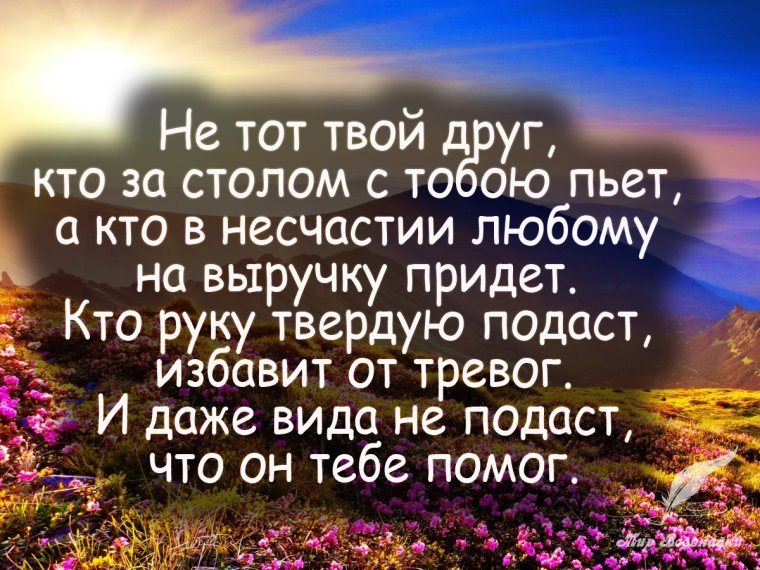 Цитаты про друзей в трудные минуты