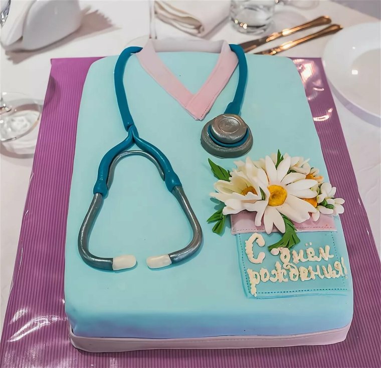 С днём рождения женщине медику