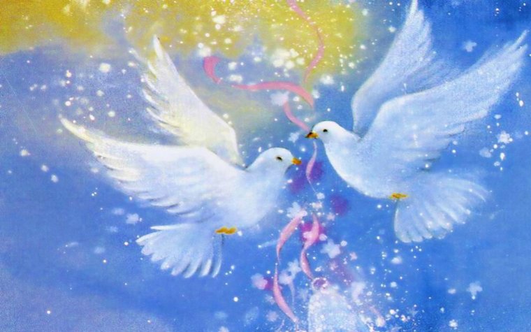 Голубь мира референс