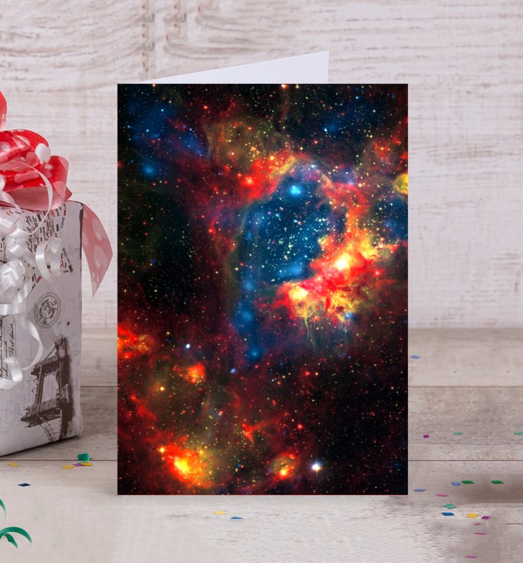 Открытка «космос»