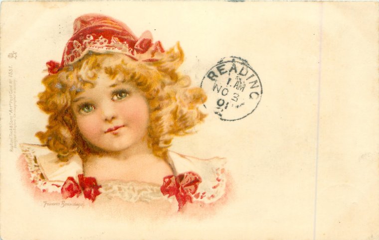 Винтажная открытка