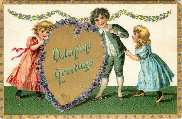 Винтажная открытка