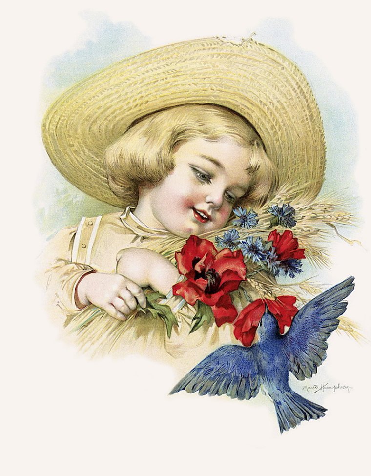 Ретро открытки с днем рождения