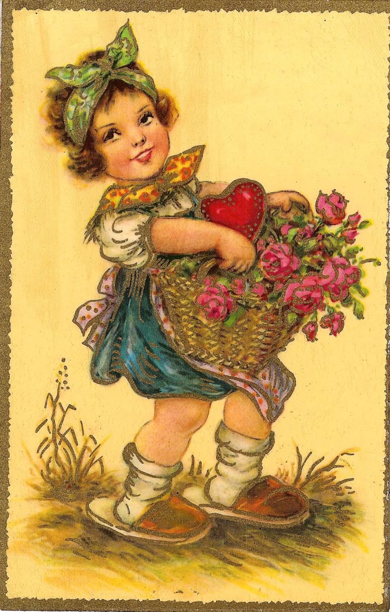 Старинные открытки с др