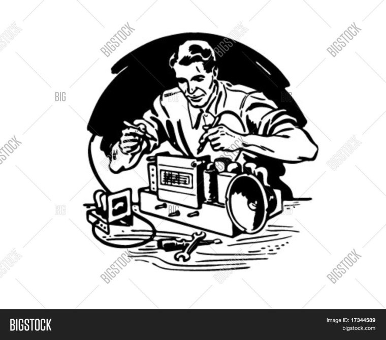 Радиолюбитель картина