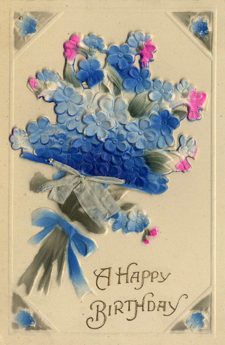 Старые открытки с юбилеем