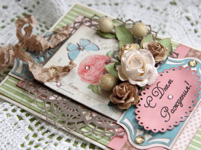 Винтажные открытки с юбилеем