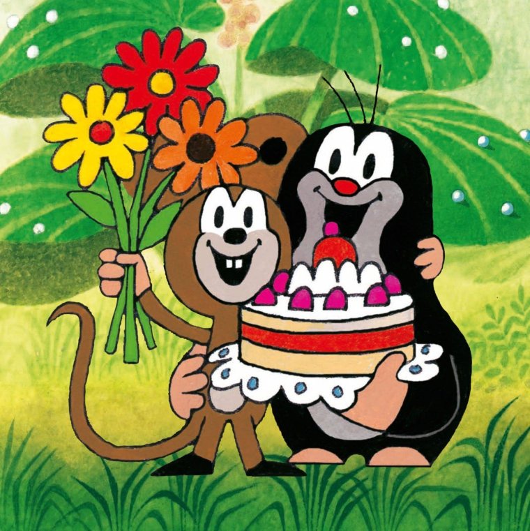 Модные открытки с днем рождения