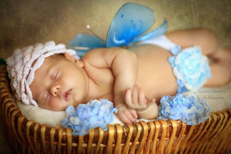 Открытка "с рождением внучки!