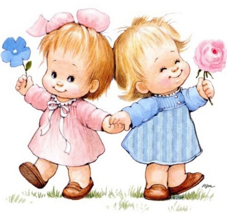 С первым днем рождения двойняшек