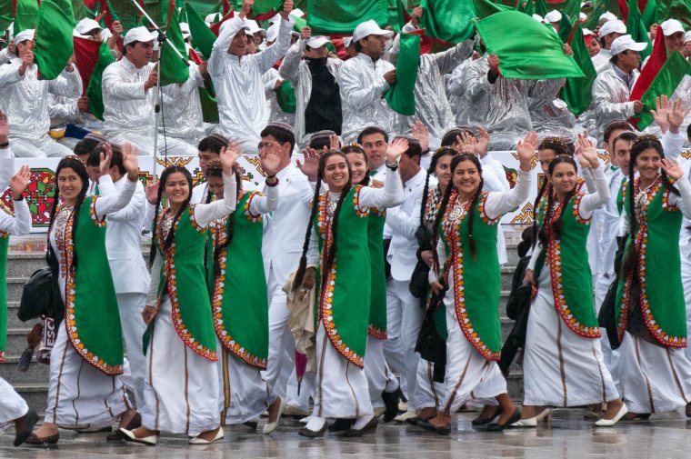 Военный парад в Душанбе