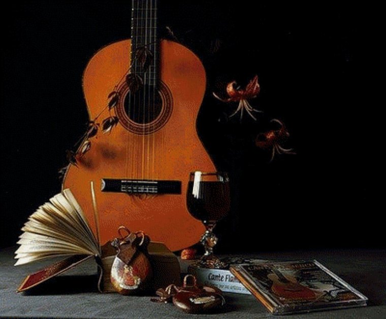 Торт для гитариста