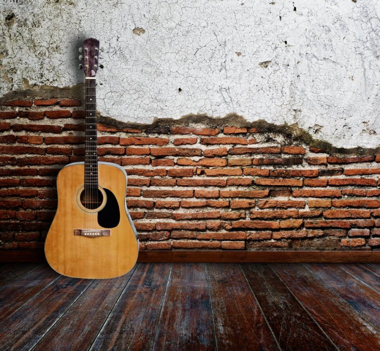 Электрогитара и роза