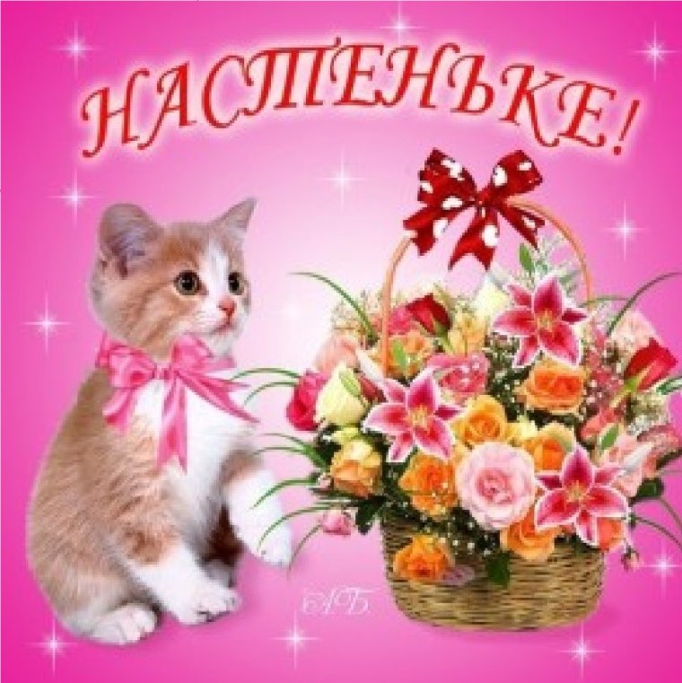 Настёна с днём рождения