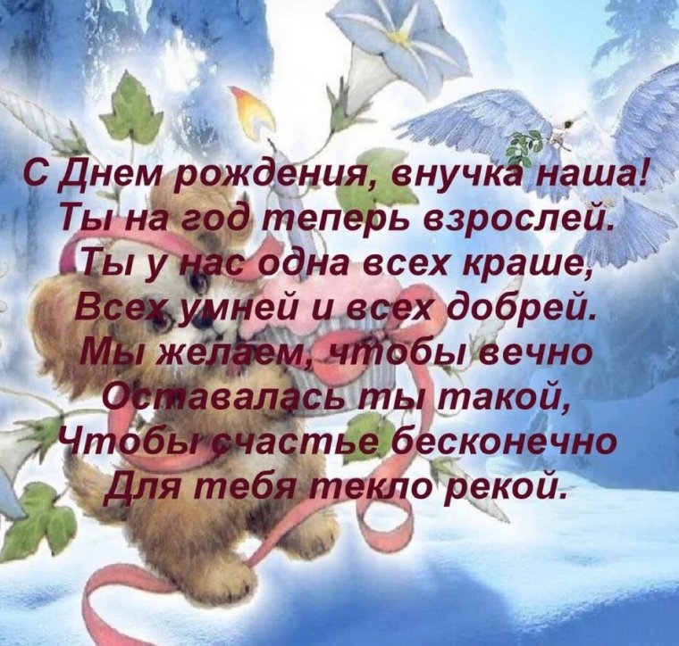 Поздравления с днём рождения внуку