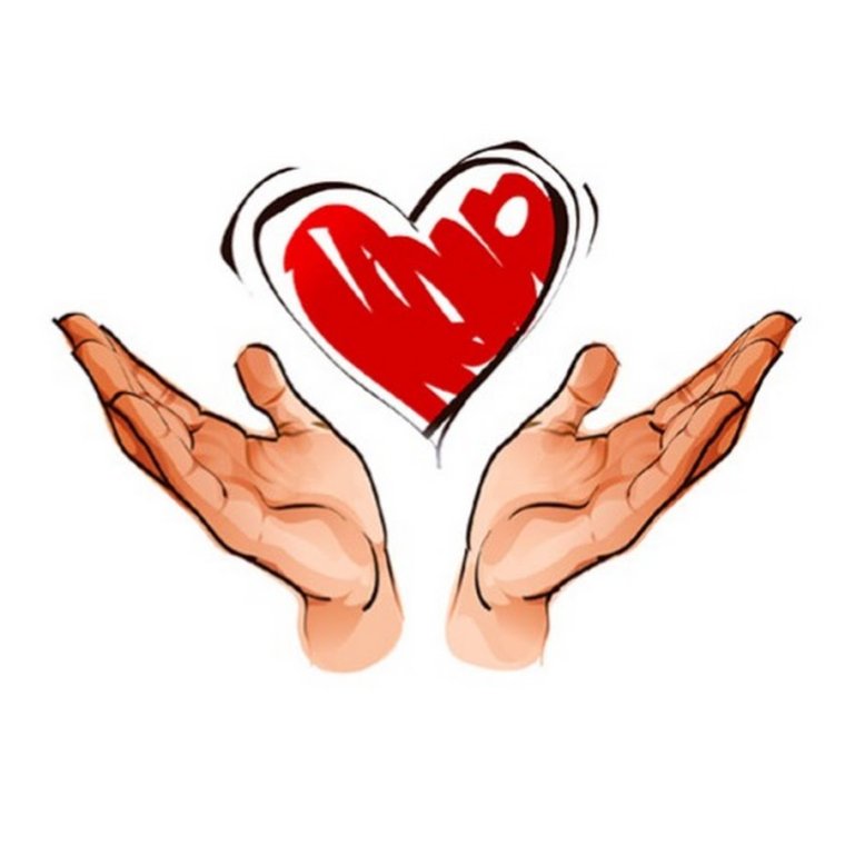 Сердце в ладошках