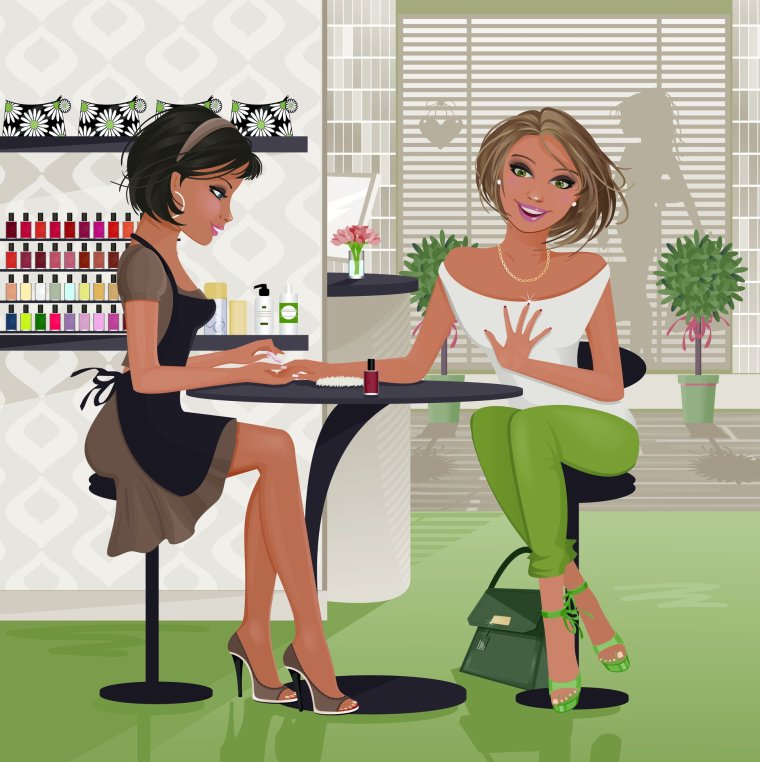 Постеры для салона красоты