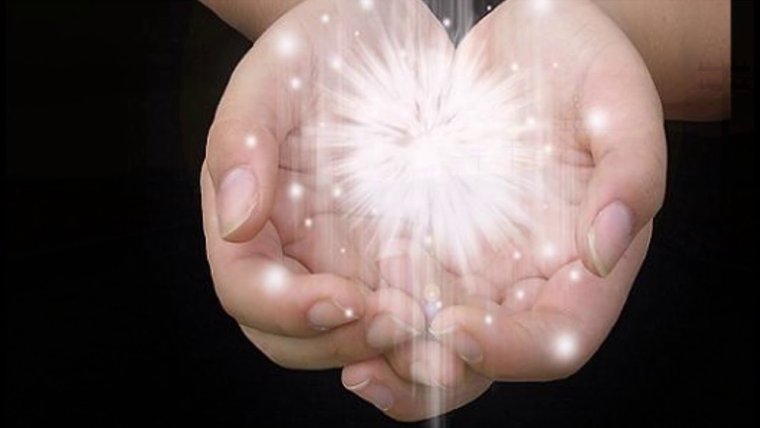 Частичка счастья в ладонях